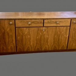 Sideboard anni '60 palissandro cm 198x45 h. 80